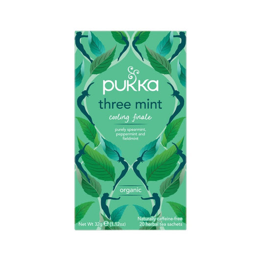 Pukka Herbal Tea Three Mint