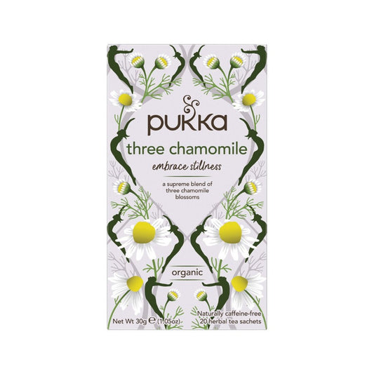 Pukka Herbal Tea Three Chamomile
