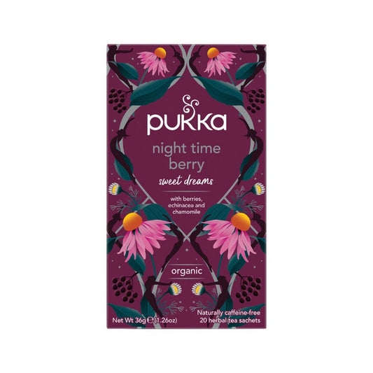 Pukka Herbal Tea Night Time Berry
