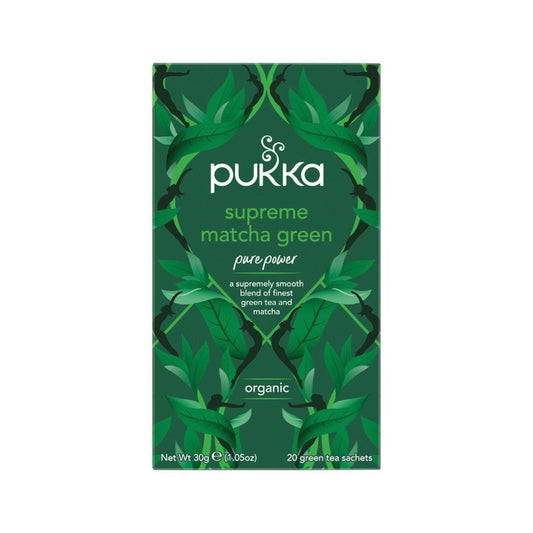 Pukka Herbal Tea Supreme Matcha Green