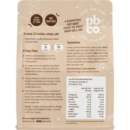 PBCO Chunky Choc Chip Cookie 320g