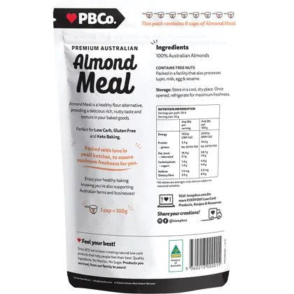 PBCo Australian Almond Meal 800g