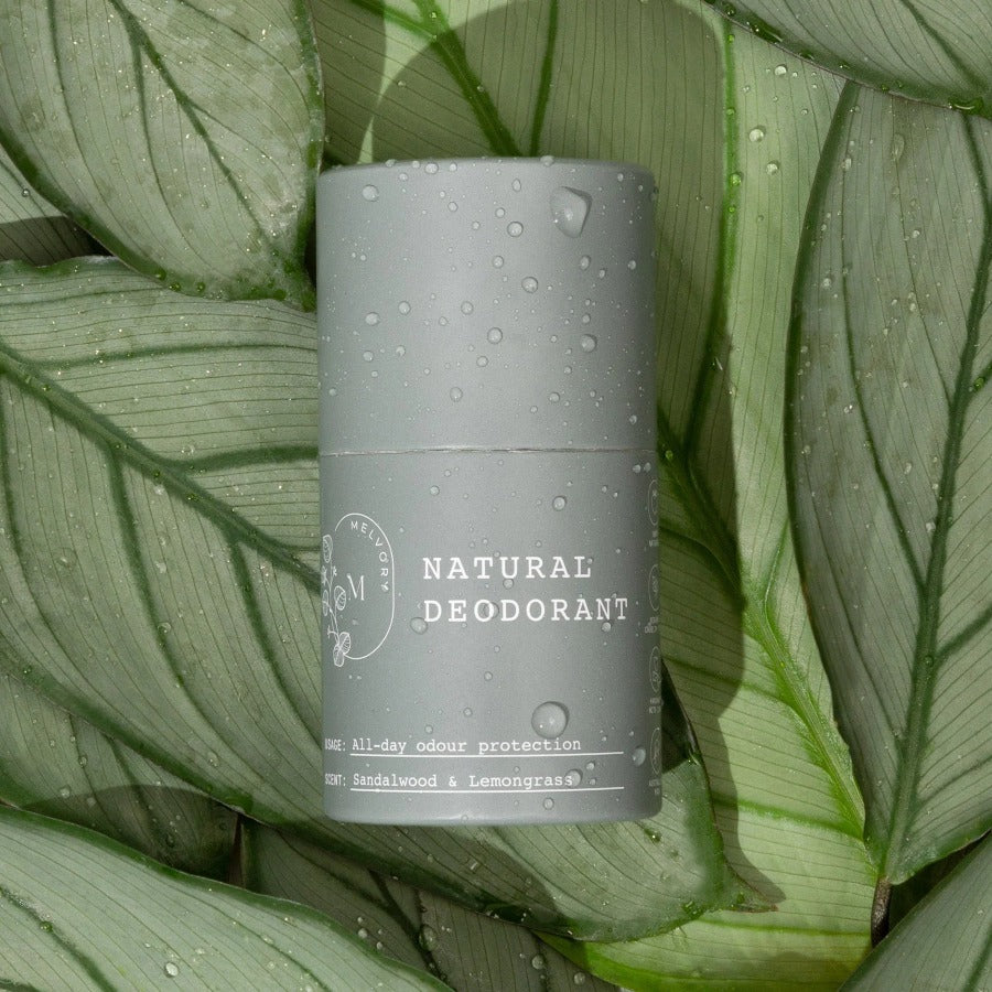 Melvory Natural Deodorant Sandalwood & Lemongrass 75g