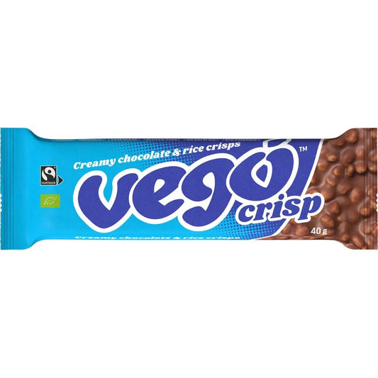 Vego Crisp Chocolate Bar 40g