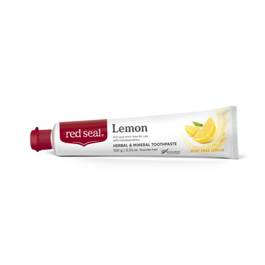 Red Seal Lemon Mint Free Lemon Toothpaste 100g