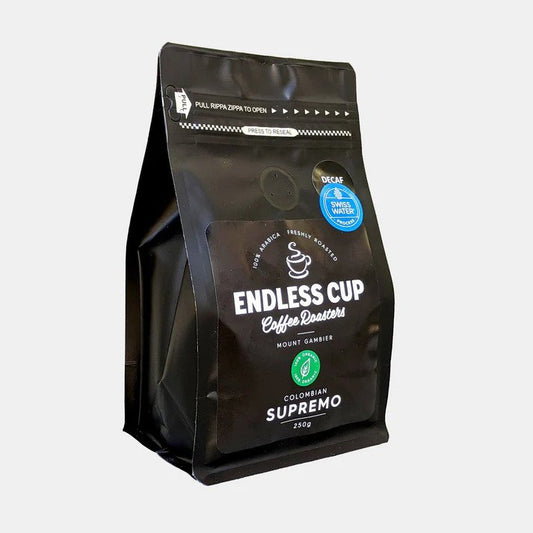Endless Cup Coffee Roasters Coffee *Decaffeinated Ground 250g