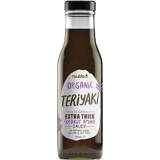 Niulife Organic Coconut Amino Sauce Extra Thick Teriyaki 250ml