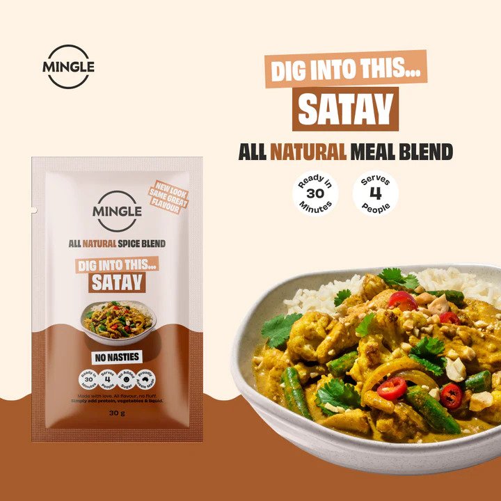 Mingle Sachet Satay Stir-Fry 30g