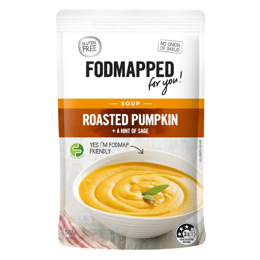 Fodmapped Roasted Pumpkin & Sage Soup 500g