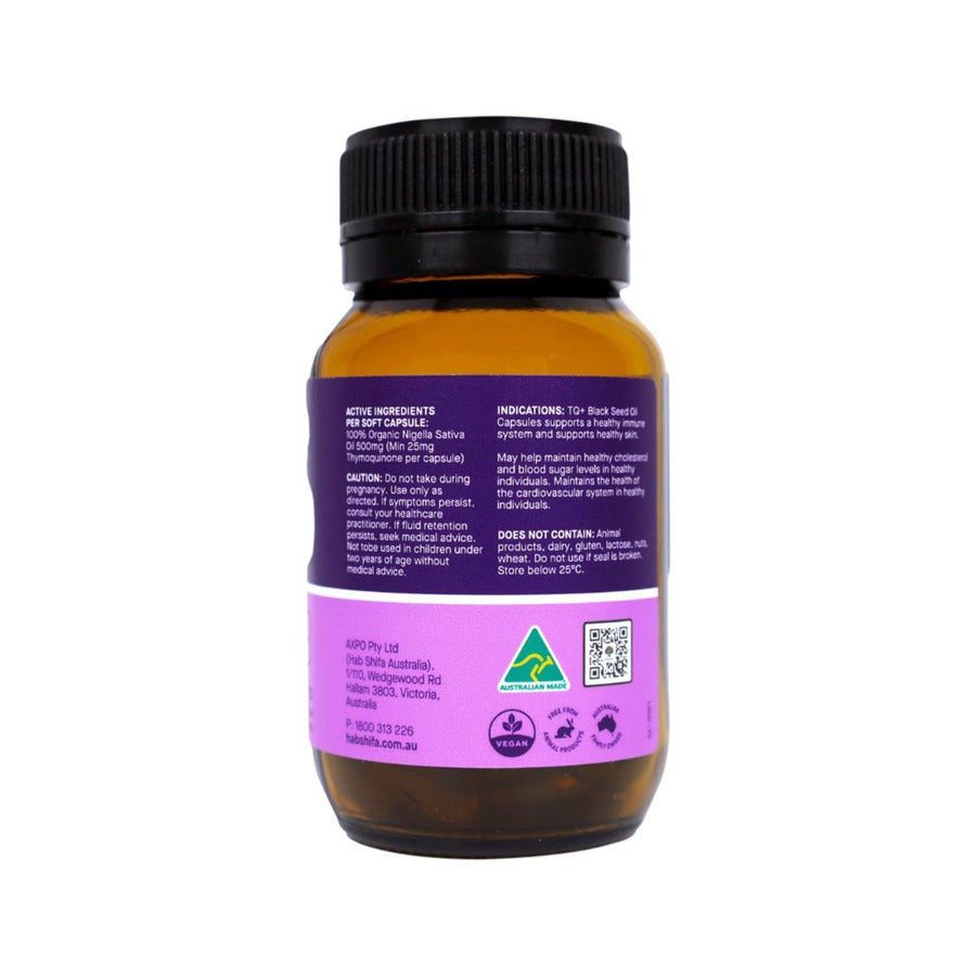 Hab Shifa TQ+ Activated Black Seed Oil 60c