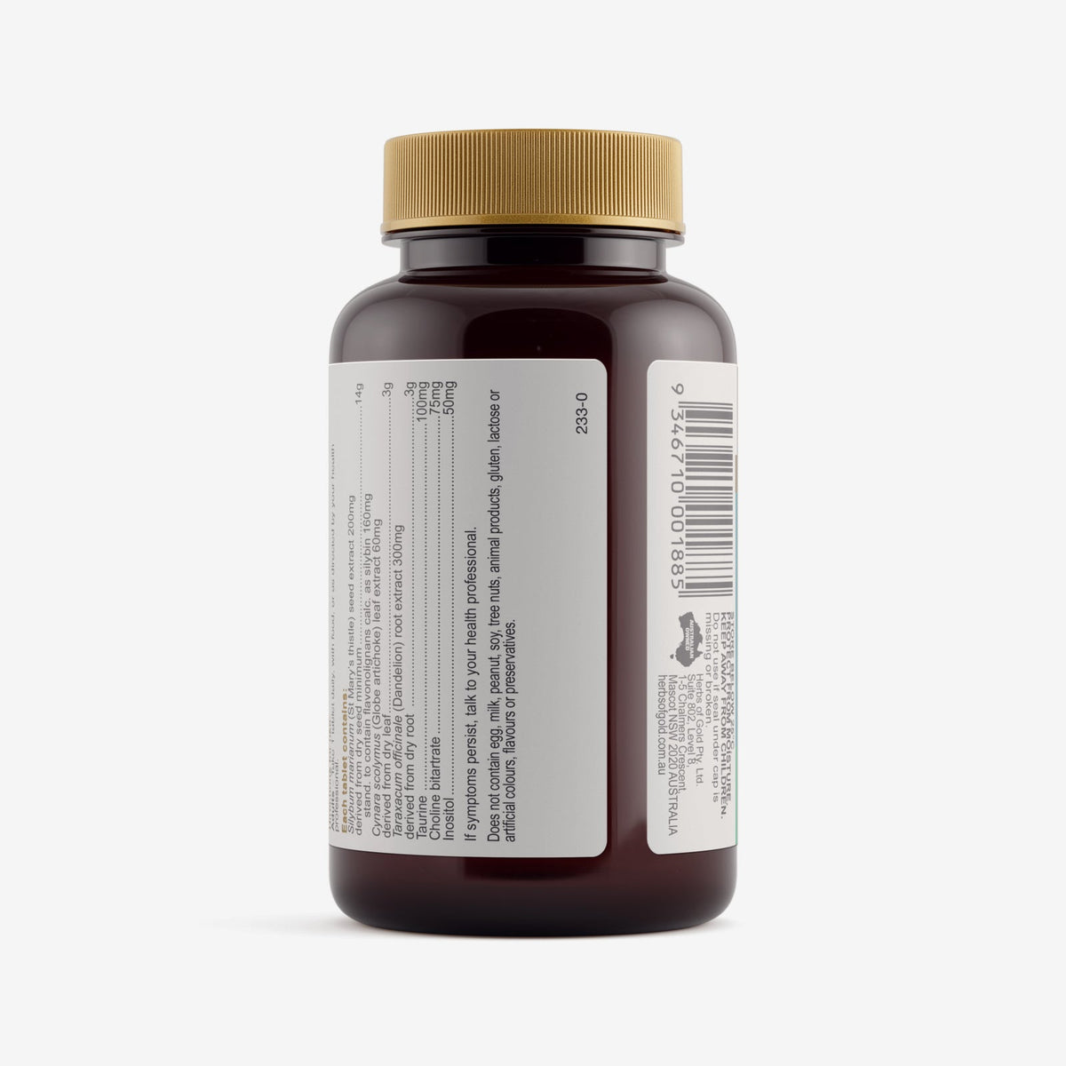 Warnings for Herbs of Gold Liver Cleanse & Protect 60 tablets