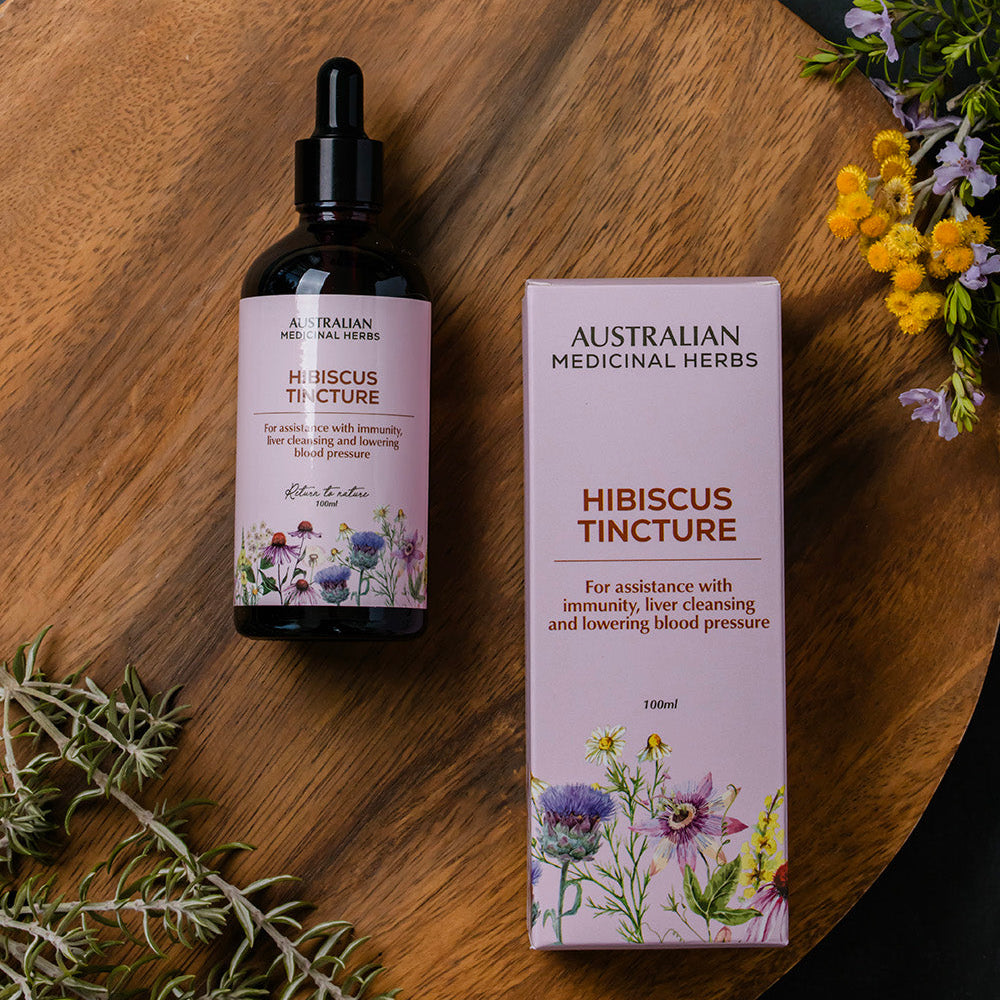 Australian Medicinal Herbs Hibiscus Immunity Tincture