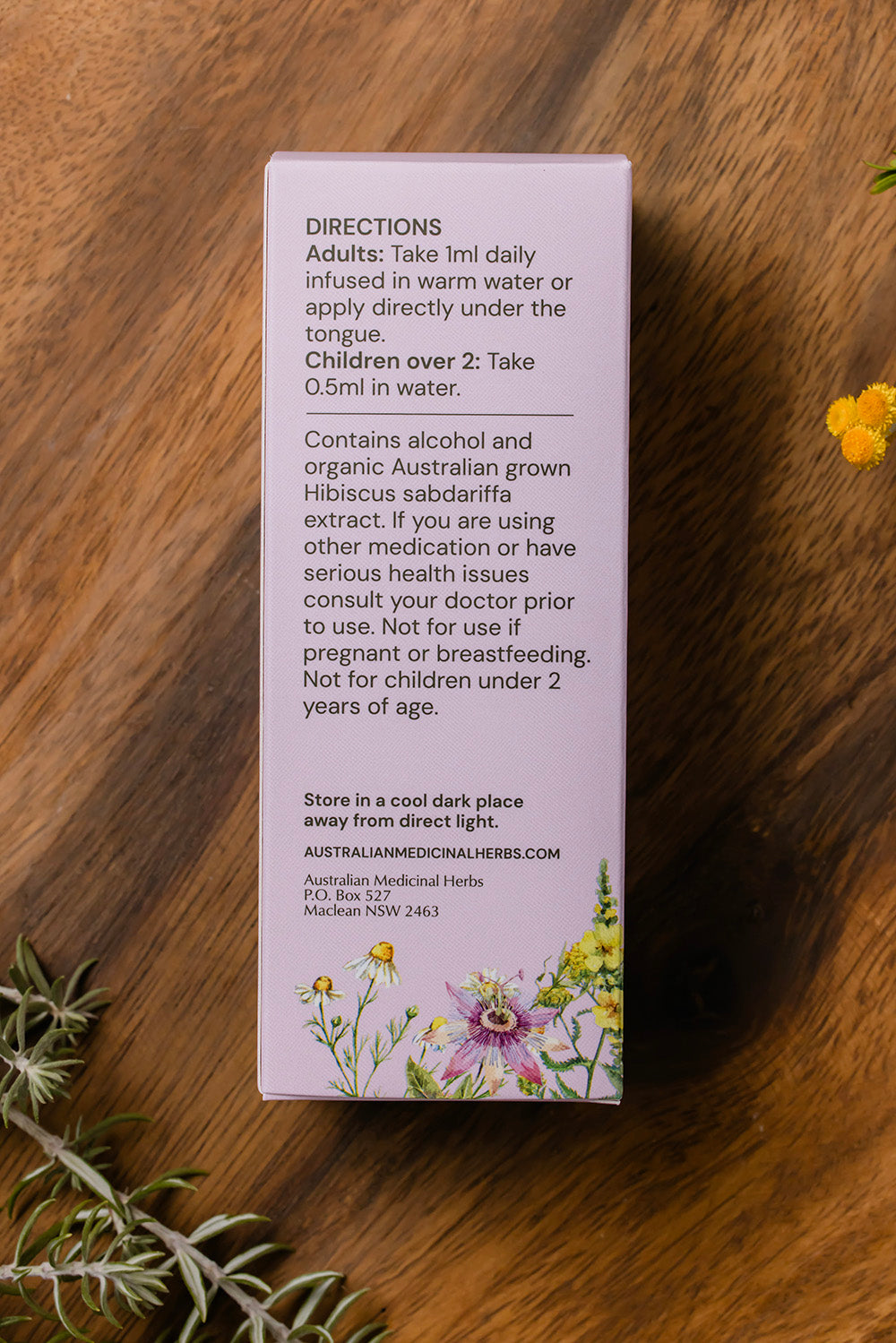 Hibiscus Immunity Tincture directions