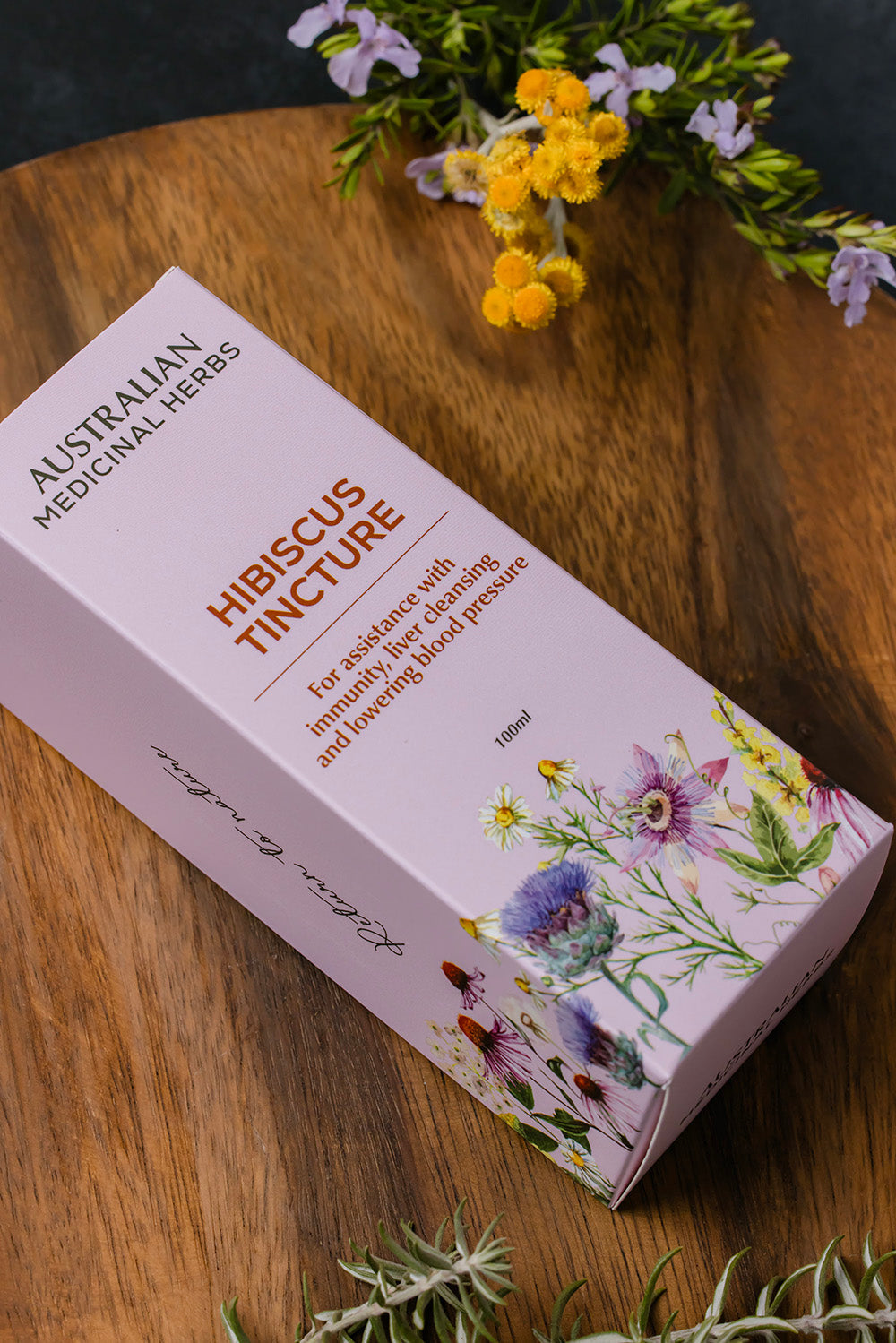 Hibiscus Immunity Tincture bottle