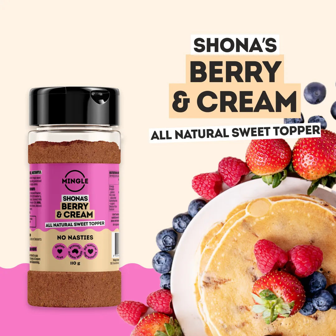 Mingle Berry & Cream Sweet Topper 110g