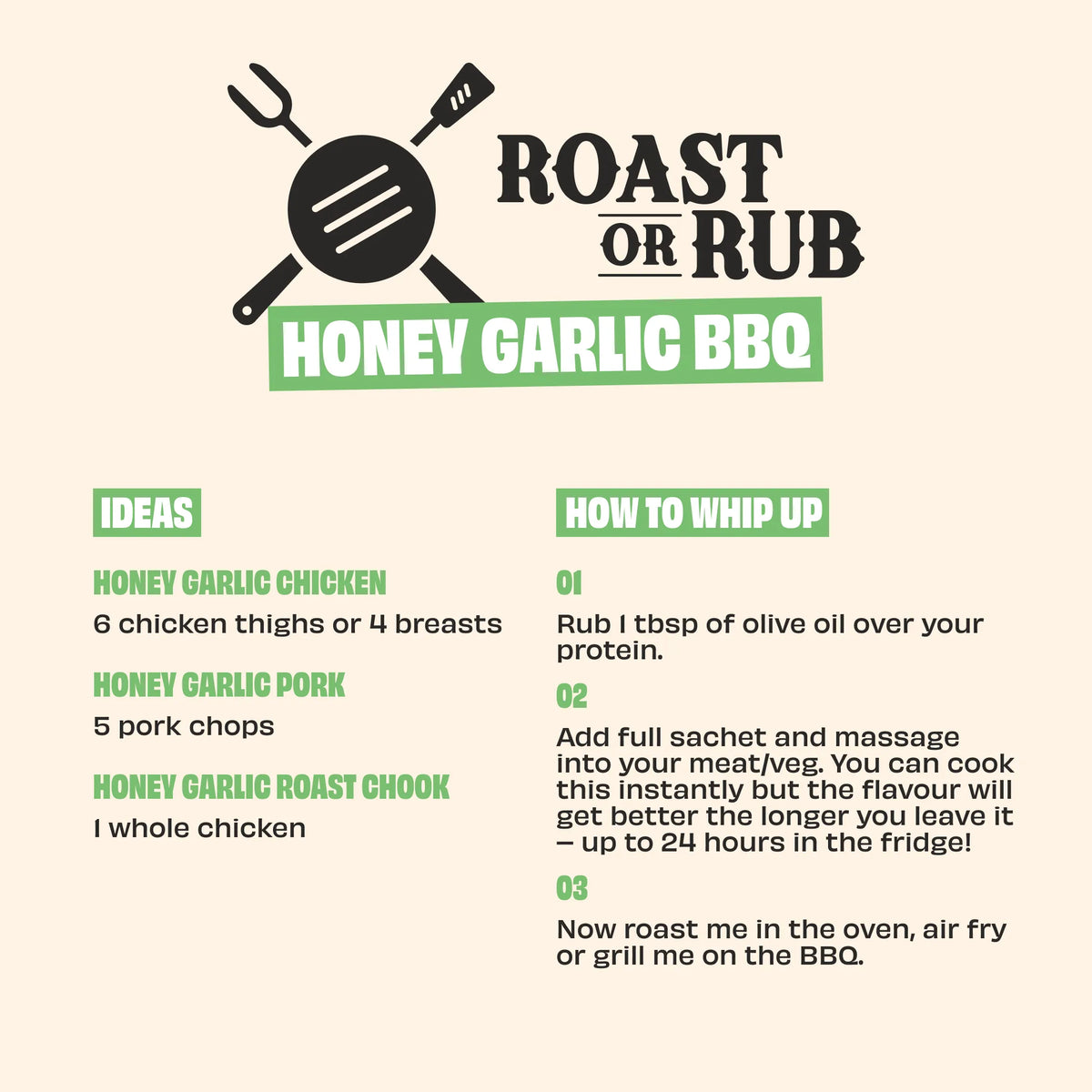 Mingle Honey Garlic BBQ Rub recipe
