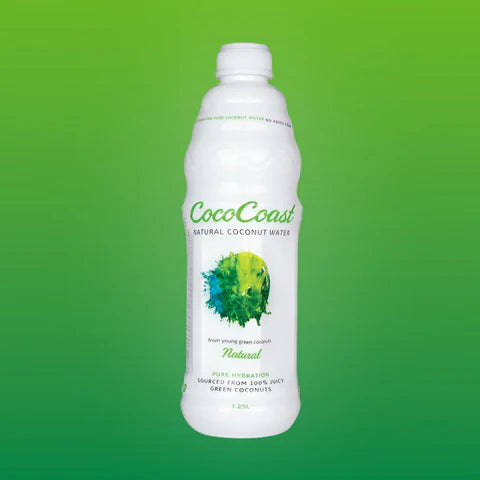 CocoCoast Coconut Water Natural 1.25L