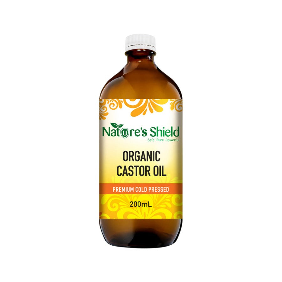 Nature's Shield Organic Castor Oil 200ml