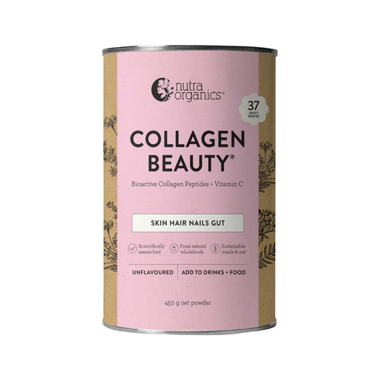 Nutra Organics Collagen Beauty Unflavoured 450g