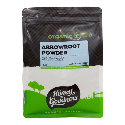 Honest to Goodness Organic Arrowroot Powder 1KG