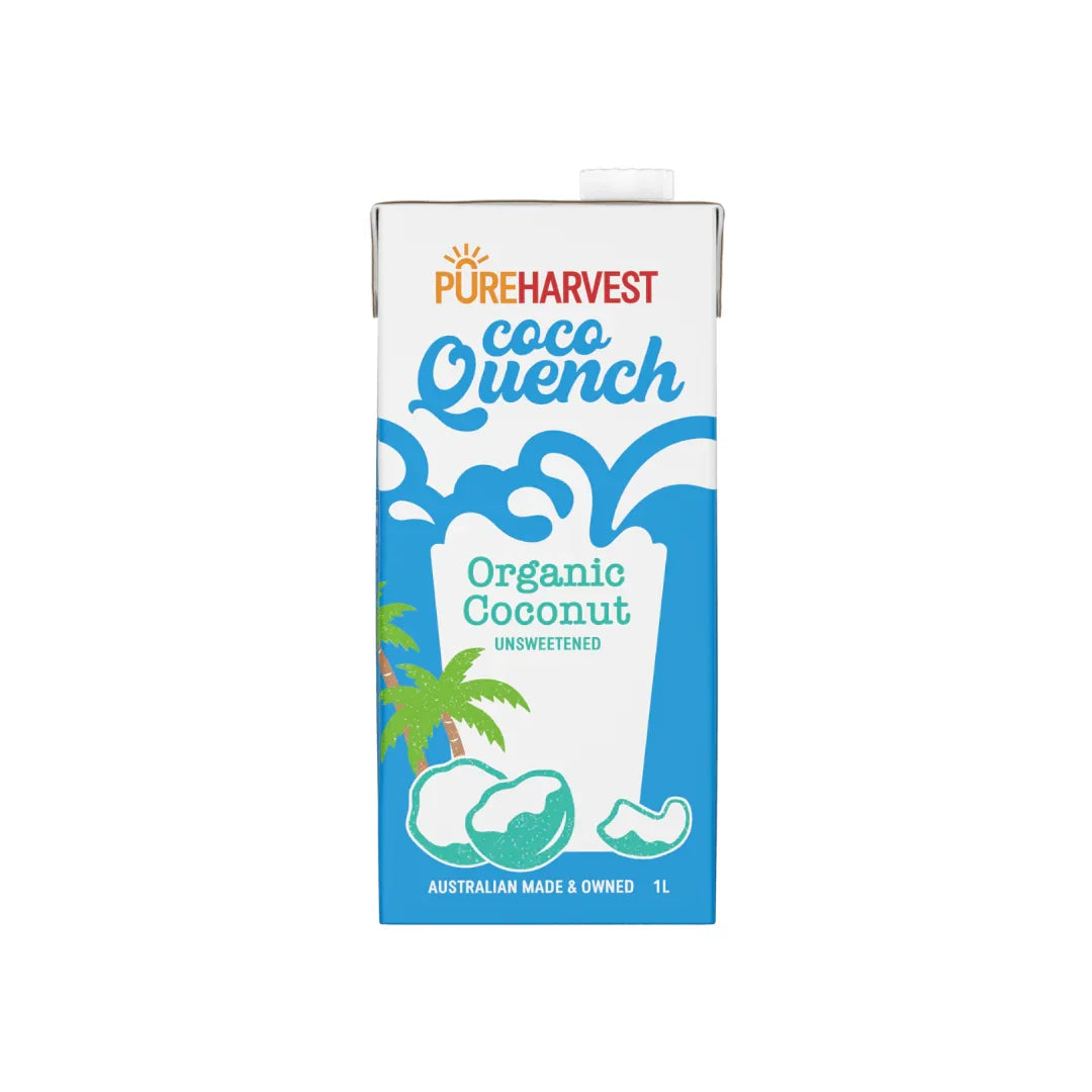 Pure Harvest Coco Quench Organic Coconut Unsweetened 1L