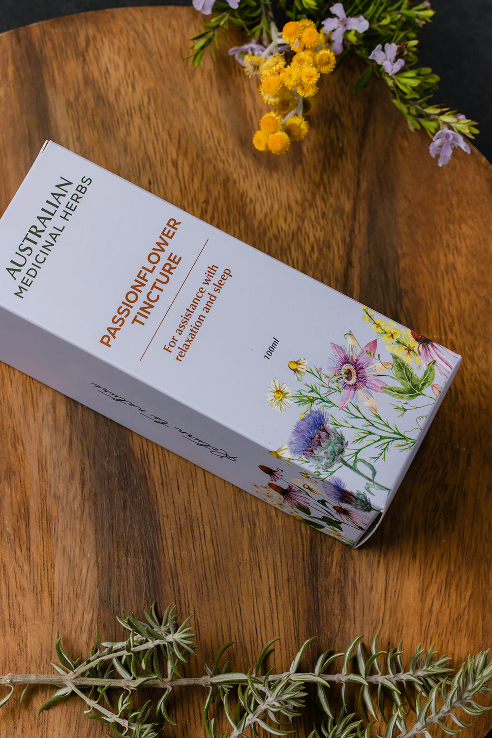 Passionflower Relaxation Tincture bottle