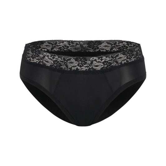 Pelvi Leakproof Underwear Bikini Black S