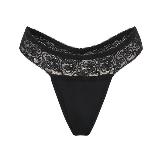 Pelvi Leakproof Underwear G-String Black XS