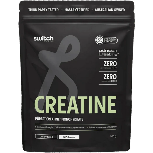 Switch Purest Creatine Monohydrate Unflavoured 500g