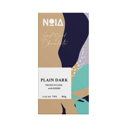 NOIA Plain Dark Chocolate with Reishi 80g