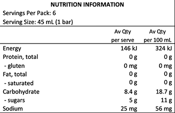 Pops Malaya Freeze at Home Sorbet Bars - Mango 6 x 45ml