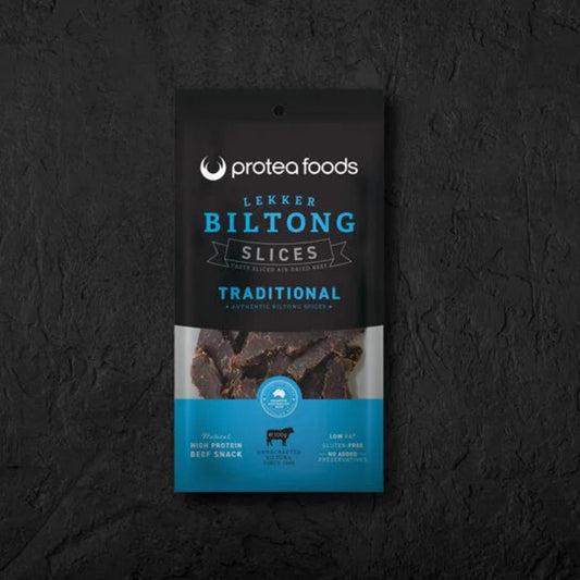 Protea Foods Sliced Biltong Traditional 40g
