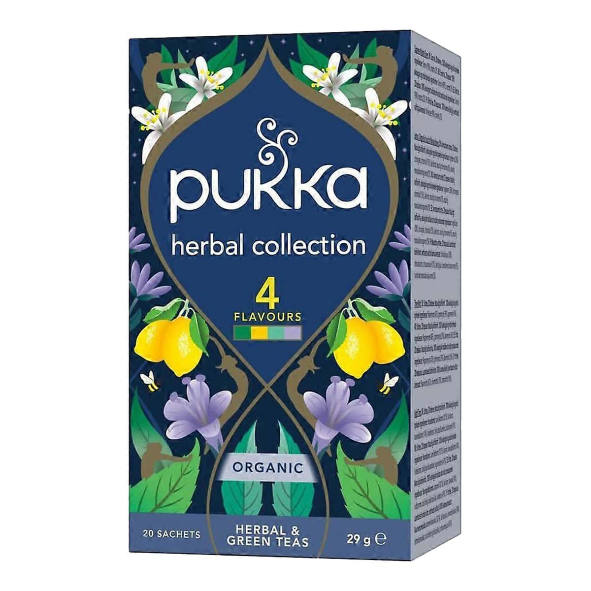 Pukka Herbal and Green Tea Collection - 4 flavours
