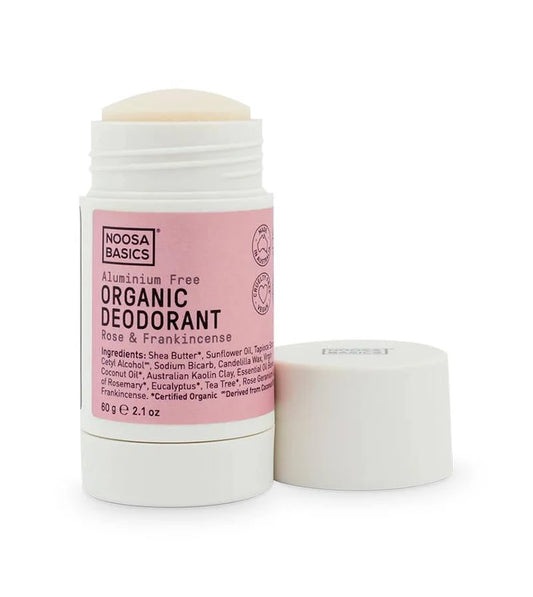 Noosa Basics Deodorant Stick Rose & Frankincense 60g