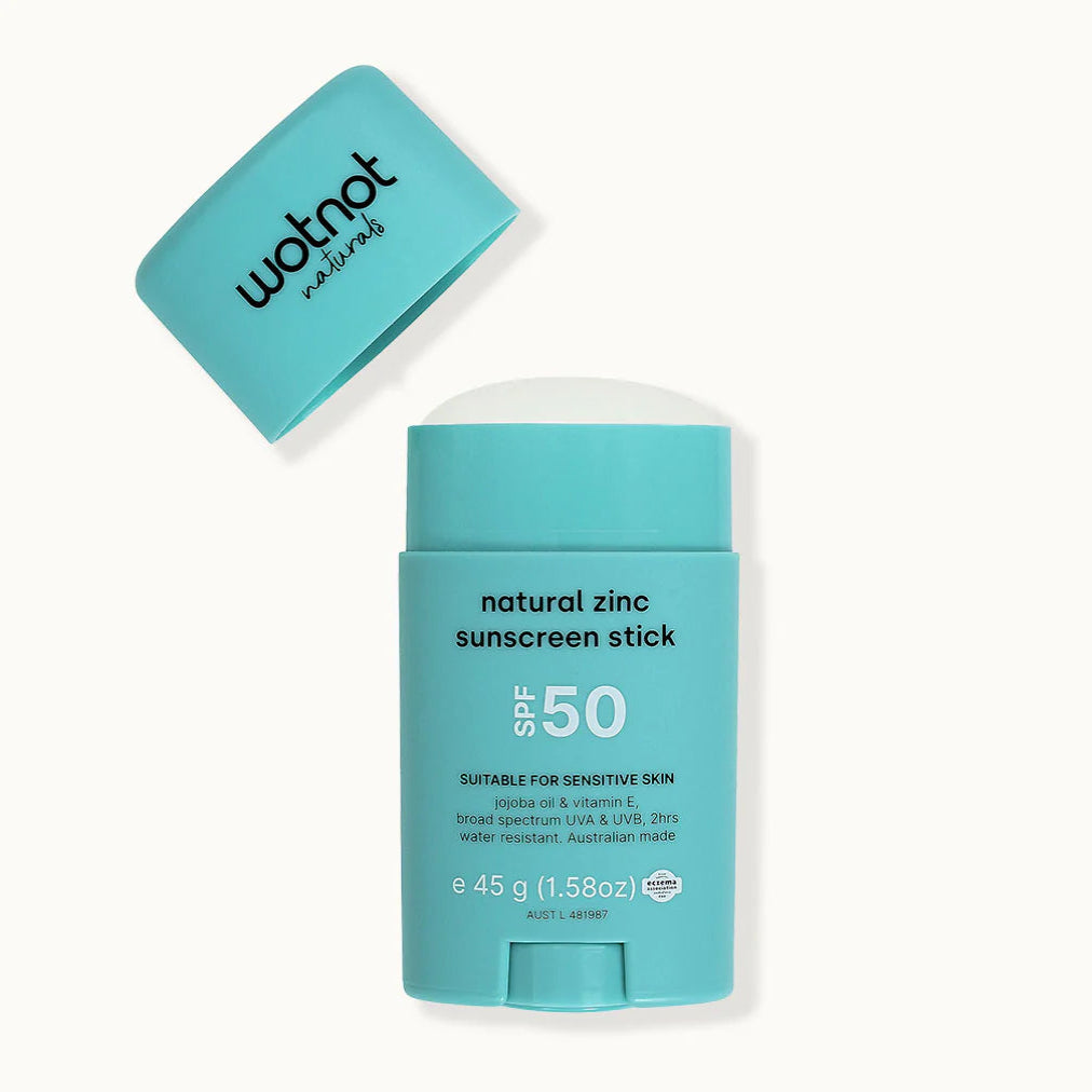 Wotnot Natural Zinc Sunscreen Stick SPF50 45g