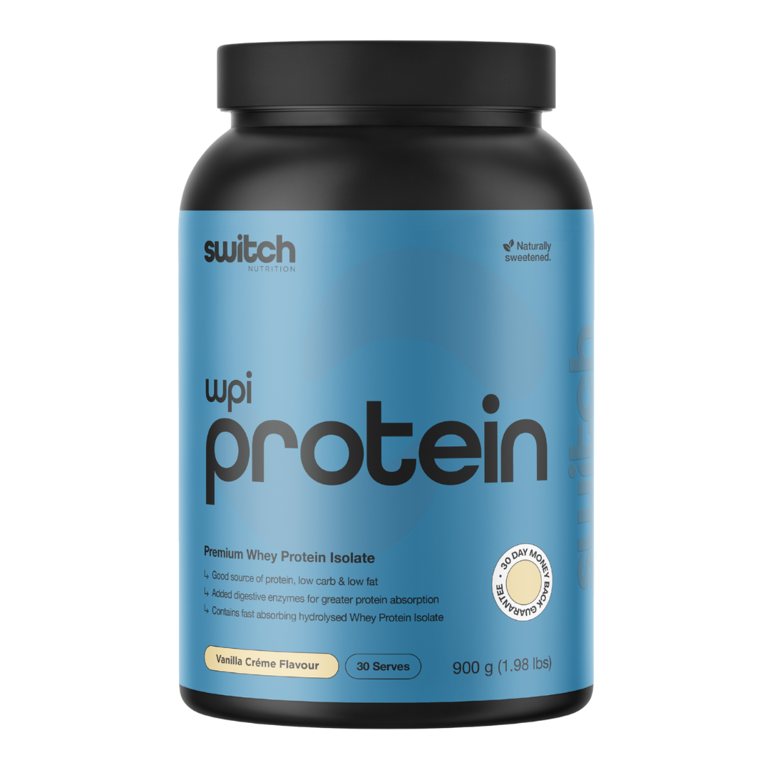 Switch Nutrition WPI Premium Whey Protein Isolate Vanilla Creme 900g