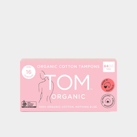 Tom Organic Tampons Mini 16 Pack