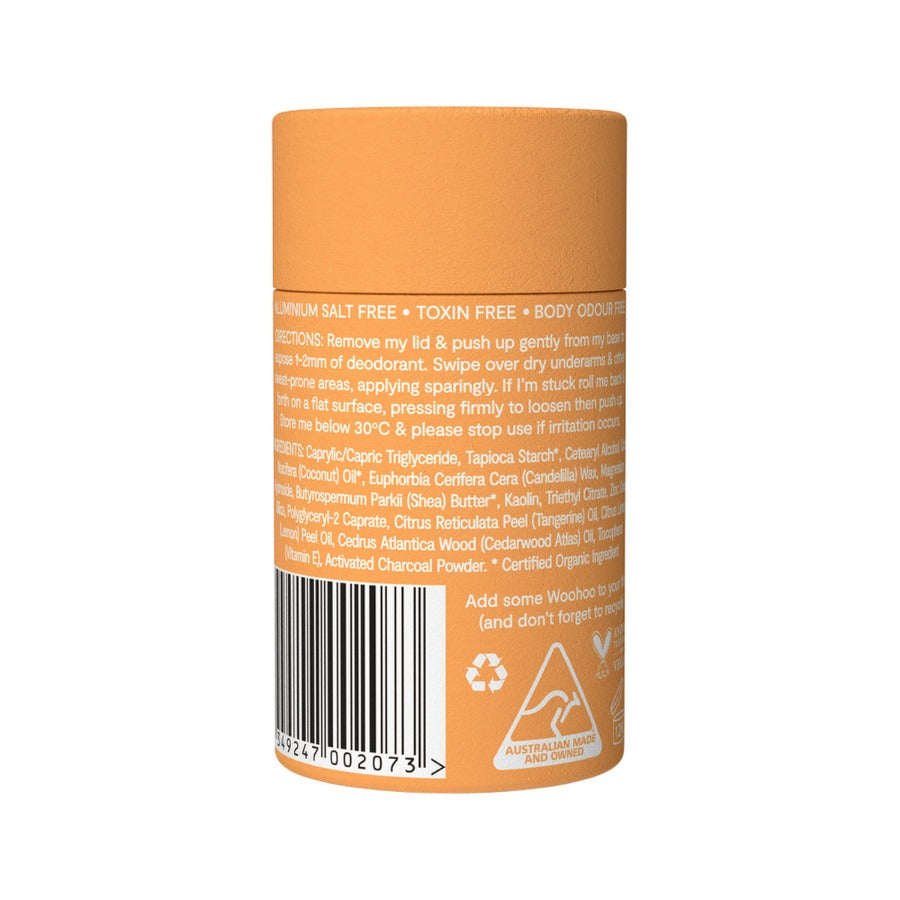 Woohoo Deodorant & Anti-Chafe Stick Tango (Sensitive Bicarb Free) 60g