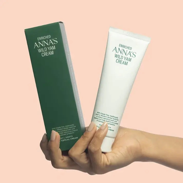 ANNA'S Wild Yam Cream Menstrual & Menopausal Symptoms 100g